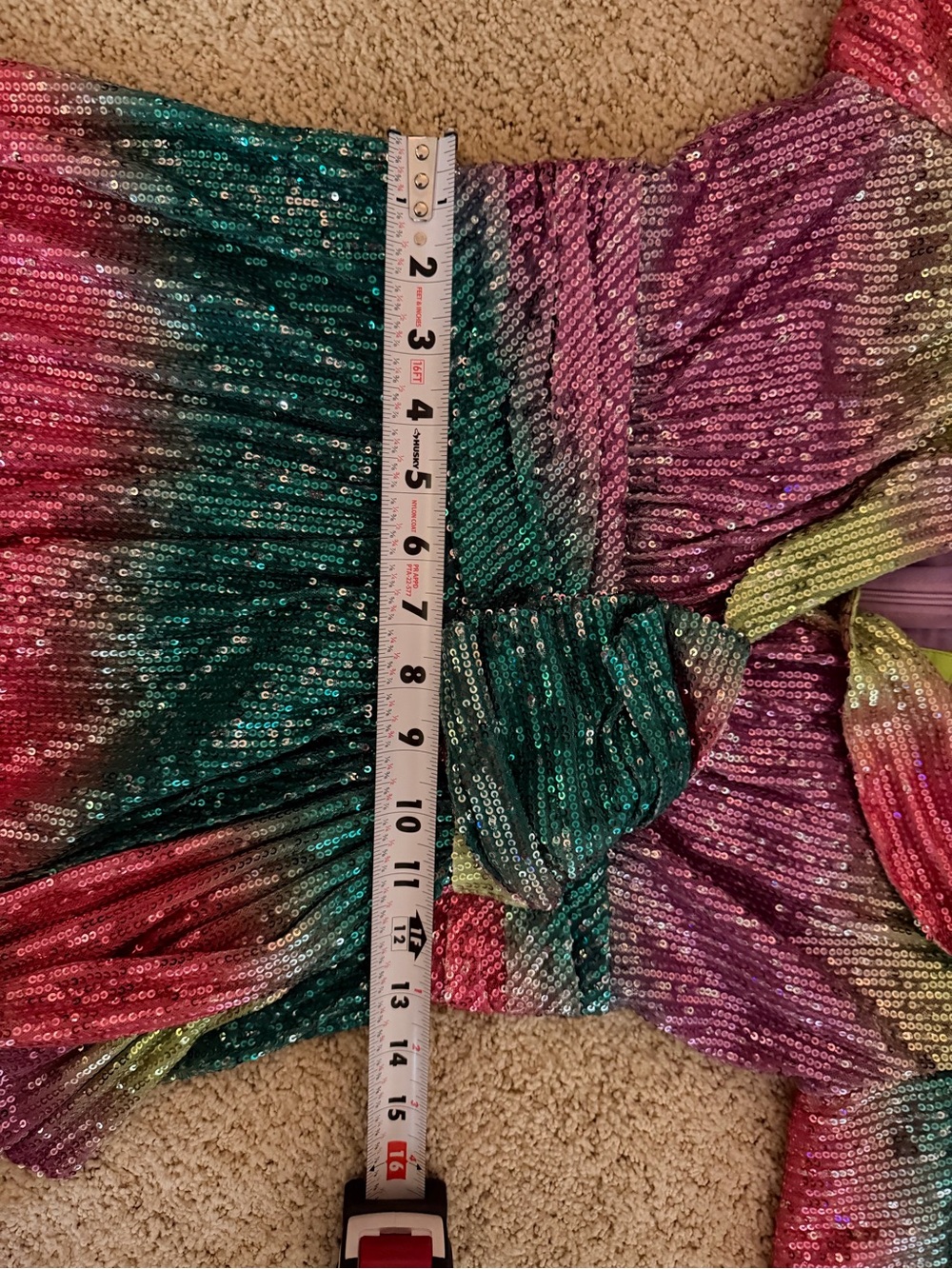 CeliaB Multicolor Ruffled Dress - Picture 8 of 10